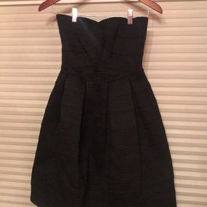 Black banded dress